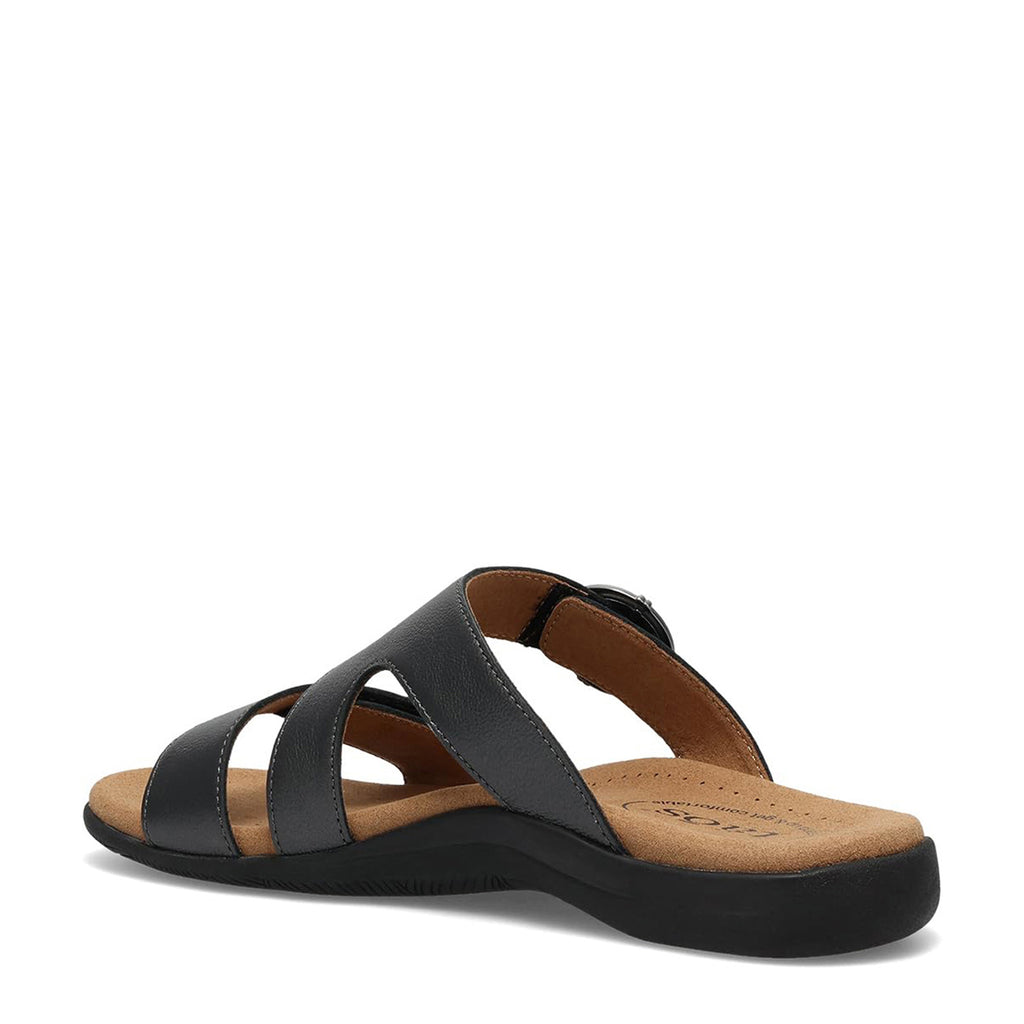 Women's Taos Westside Sandal BLACK METALLIC WES-14301-BKMT