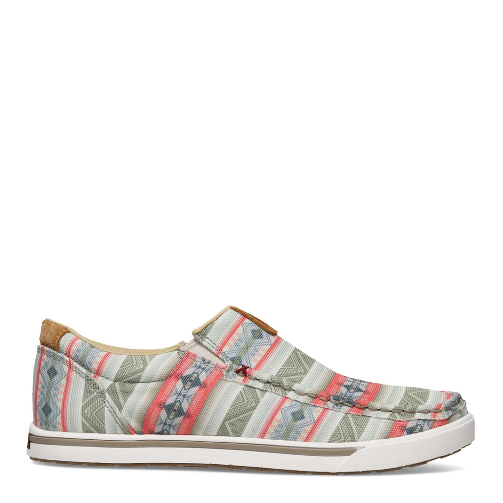 Women's Twisted X Hooey Loper Slip-On PINK MULTI WHYC021