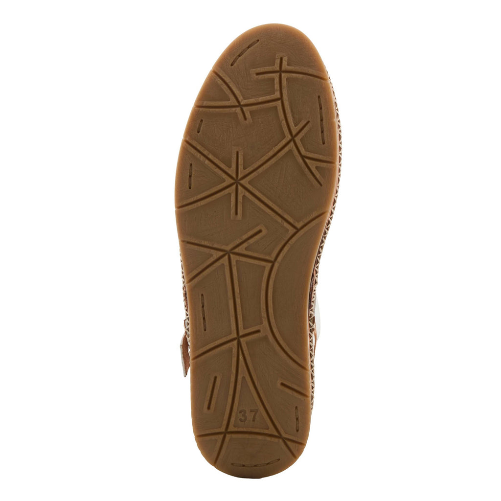 Women's Spring Step Zabelle Flat WHITE ZABELLE-W