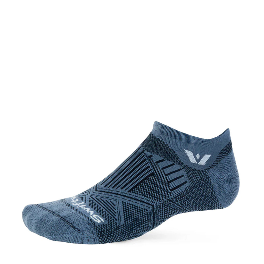 Swiftwick Aspire No Show Socks - 1 Pair DENIM BLUE ZCN20TZ