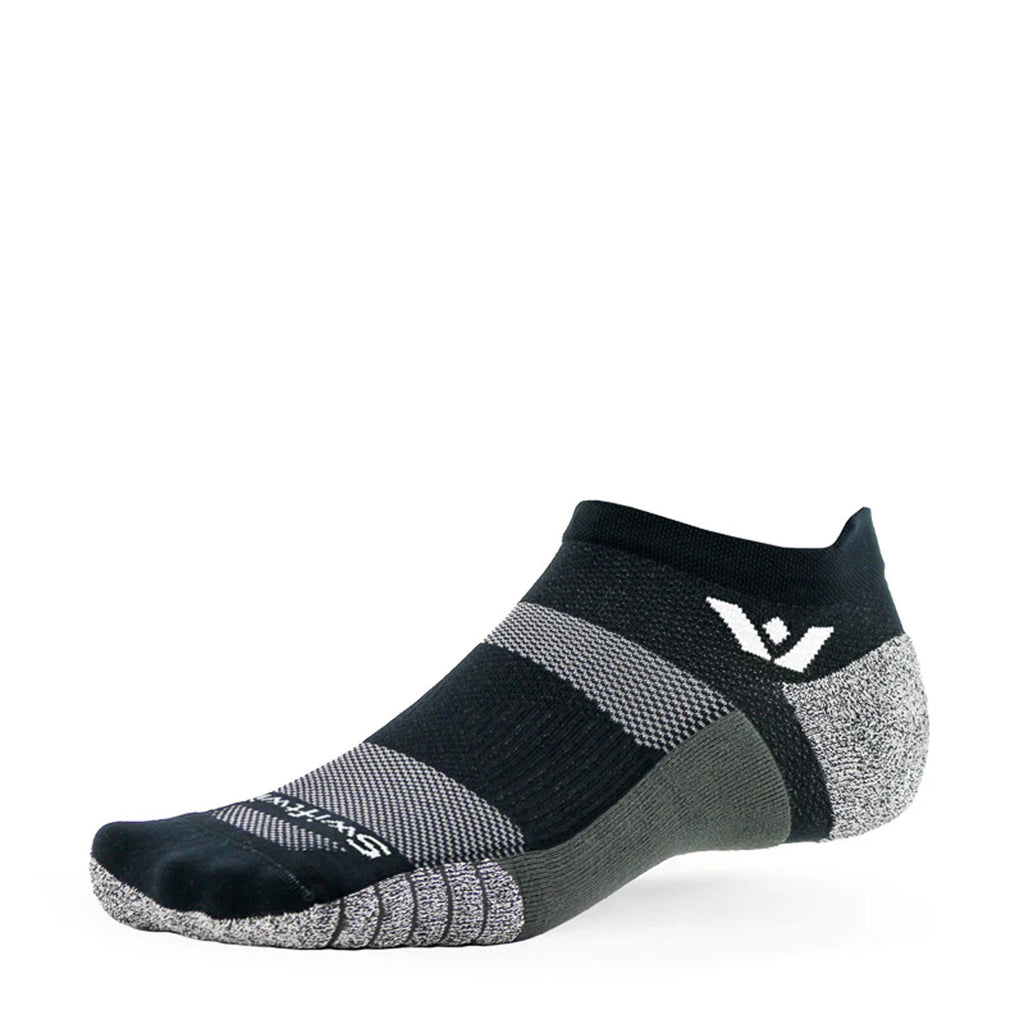 Swiftwick Flite XT No Show Socks - 1 Pair BLACK ZX010ZZ